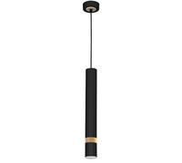 Milagro JOKER BLACK/WOOD lampe suspendue 1xGU10