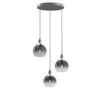 Milagro Lampe suspendue MONTE SILVER 3xE27
