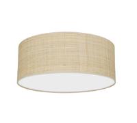Milagro Plafonnier Marshall rotin - Blanc