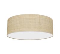 Milagro Plafonnier rond rotin - Marron