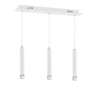 Milagro Suspension LED Alba 3 lumières - Blanc