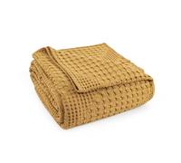 Milam London Couverture douce | 100% coton pour canapés | Couverture de lit taille double | Couvre-lit pour canapé grand 2 places | Couvre-lits taille double | Collection Joanna | 170 x 250 cm