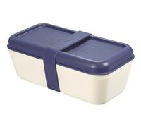 MILAN 085110B Récipient alimentaire rectangulaire 0,75 l, couvercle bleu marine, multicolore, 0,75 l