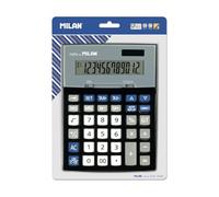 Milan 153012BL Blister Calculatrice Electronique 12 chiffres