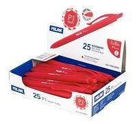 Boîte 25 Sylo Milán P1 Touch rouge Rouge G