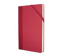 MILAN 57051CLR Cahier de taille moyenne papier crème 80 g Rouge