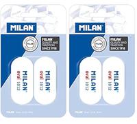 MILAN Blister 2 gomas de borrar 1012 (Lot de 2)