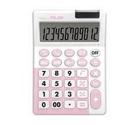 MILAN® Blister Calculatrice 12 Chiffres Rose, série Edition +