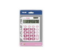 MILAN Blister calculatrice de bureau 8 chiffres, blanc
