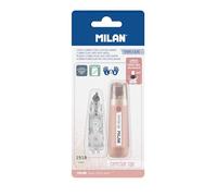 MILAN Ruban correcteur série 1918 BWM10478P 5 mm x 6 m 1 recharge rose