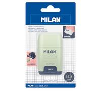 MILAN Blister Taille-Crayons-Gomme Compact Série 1918