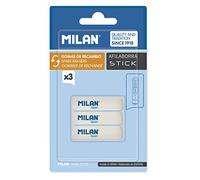 MILAN BNM10236 Stick Blister 3 caoutchoucs de rechange pour aiguiseur