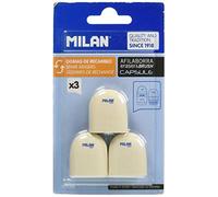 Lot De 3 Gommes De Rechange Pour Gomme Taille-Crayons - Capsule - Milan
