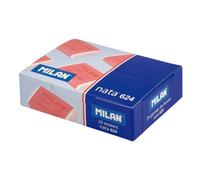 Milan Boite de 24 Gommes Crème 624 Blanc