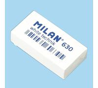 MILAN Boîte de 30 gommes Nata 630 rectangulaires emballées individuellement Blanc