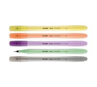 MILAN® Boîte de 5 feutres pointe fine SWAY Pastel Fineliner 0,4 mm