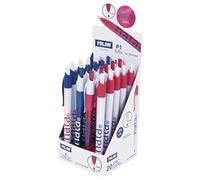 MILAN® Boîte de présentation 20 stylos P1 nata® 624, encre bleue
