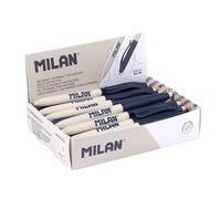 MILAN® Boîte de présentation 25 stylos P1 « effaçable » avec encre effaçable par friction