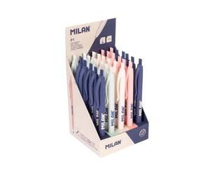MILAN® Boîte de présentation 30 stylos P1 430 since 1918, encre bleue