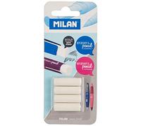 Milan BTM10299 Lot de 4 gommes à effacer