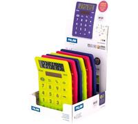 Calculatrice Bureau Milán Acide Affichage 6 Chiffres, Couleurs Assorties - Milán