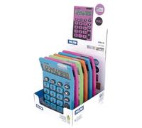 Milan Duo, Ordinateur de bureau, Calculatrice simple, 10 chiffres/chiffres, Pile/Solaire, Différentes couleurs