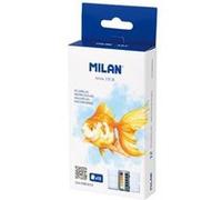 MILAN - Ensemble de peinture - 12 parties - aquarelle - 12 couleurs - opaque - demi-plateau G