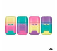 Milan Ensemble Gomme et Taille-Crayon Sunset