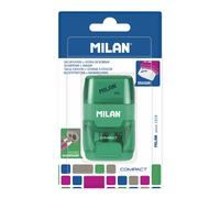 Milan Gomme En Blister Avec Taille-crayon Compact