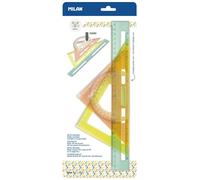MILAN Kit de règles de traçage série New Look – transparentes