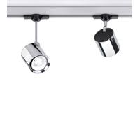 Milan Kronn Spot pour 3-phase rail, chrome