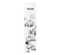 Milan Lot de 3 crayons graphite 2B aquarellables
