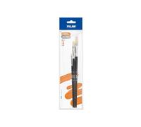 MILAN Lot de 3 pinceaux Plats série 501 n° 2, 8 et 12