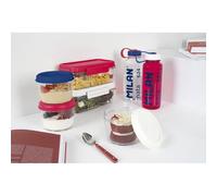 Milan nata 624 - Conteneur pour aliments - 1.2 L - rectangulaire - clair