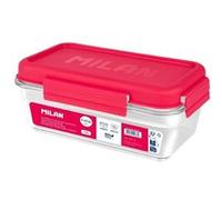 Milan nata 624 - Conteneur pour aliments - 1.2 L - rectangulaire - clair Clair G