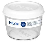 Milan nata 624 - Conteneur pour aliments - 500 ml - rond - blanc