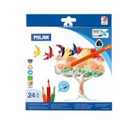 Milan pochette crayons aquarellables - 24 pièces