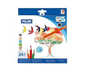 Milan pochette crayons aquarellables - 24 pièces