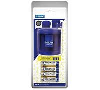 Milan Blister Pack Power Sharp Electric Pencil Sharpener Batteries Included Clair Enfants