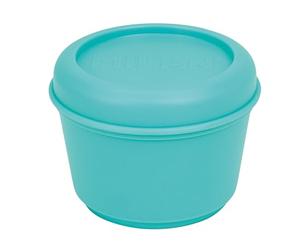 MILAN® Récipient alimentaire rond 0.25l turquoise, série SUNSET