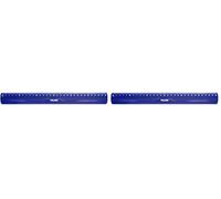MILAN Règle Flex & Resistant Acid bleu 30 cm (Lot de 2)