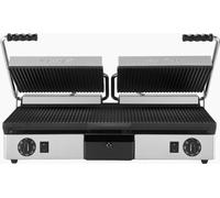 MILANTOAST-Doppelrippen-Gusseisenplatte 220-240 V 50/60 Hz 3.5 kW