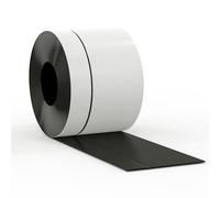 Milduall Plinthe Souple Autocollante, 5 Mètres Plinthe Flexible en PVC 50 x 20 mm, Plinthes Pliable Pour Cuisine, Salle de Bain et Mur, Décorative, Résistante aux UV, Noire