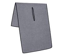 Mile High Life Serviette en Microfibre Serviette Pro Tour Caddy | 43 x 101 cm avec Fente Centrale De 20 Cm | Tissu Nid d’Abeille De Qualité Supérieure ((Dark Gray)