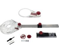Milescraft | CircleGuideKit – gabarit de découpe circulaire, diamètre 40–1320 mm