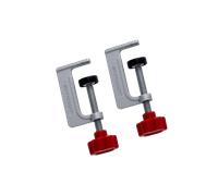 Milescraft CompactTrackClamps - Serre-joints pour rails de guidage