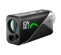 MILESEEY IONME2 Télémètre Golf avec Pente 1100yds Mini Rechargeable 6X | Rechargeable avec Écran Rouge et Vert, Verrouillage de Drapeau en 0,1s avec Vibration, Mode Balle au Drapeau