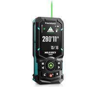 MiLESEEY S50 Télémètre Laser à Vert 120m Professionnel | Écran Rétroéclairé 2.4", Fonction P2P, 18 Modes, Alignement Latéral, Intérieur & Extérieur
