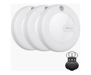 MILI 3 traceurs localisateurs d'objets et de clés MiTag - Noir