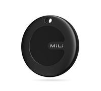 MiLi MiTag Traceur Localisateur D’Objets Bluetooth, Fonctionne avec l’app Google Localiser (Uniquement Android), Batterie Remplaçable, pour Les clés/Portefeuilles/valises (Noir-1Pack)